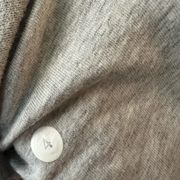 Lululemon Scuba Hoodie Heathered Core Ultra Light Grey Size 4 - Picture 8 of 9